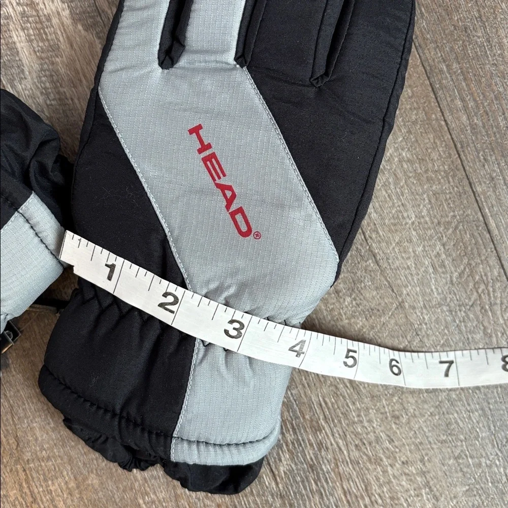 Head Thermolite Active Inner Dry Black Gray Gloves Snowboarding Outdoors size M